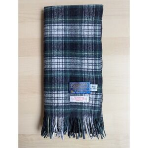 Vintage Pendleton Authentic Campbell Dress Tartan Wool Made in USA Classic Scarf